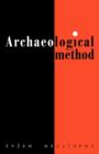 Archaeological Method - Book