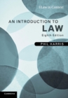 An Introduction to Law - Book