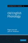 Old English Phonology - Book