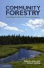 Community Forestry : Local Values, Conflict and Forest Governance - Book