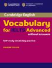 Cambridge Vocabulary for IELTS Advanced Band 6.5+ without Answers - Book