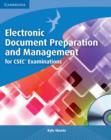 Electronic Document Preparation and Management for CSEC® Examinations Coursebook with CD-ROM - Book