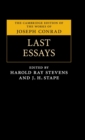 Last Essays - Book