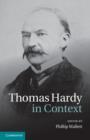 Thomas Hardy in Context - Book