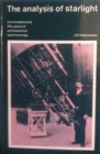 The Analysis of Starlight : One Hundred and Fifty Years of Astronomical Spectroscopy - Book