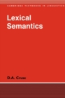 Lexical Semantics - Book