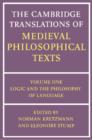 The Cambridge Translations of Medieval Philosophical Texts: Volume 1, Logic and the Philosophy of Language - Book