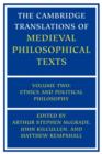 The Cambridge Translations of Medieval Philosophical Texts: Volume 2, Ethics and Political Philosophy - Book