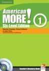 American More! Six-Level Edition Level 1 Teacher's Resource Book with Testbuilder CD-ROM/Audio CD - Book