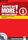 American More! Six-Level Edition Level 3 Teacher's Resource Book with Testbuilder CD-ROM/Audio CD - Book