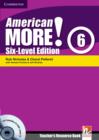 American More! Six-Level Edition Level 6 Teacher's Resource Book with Testbuilder CD-ROM/Audio CD - Book
