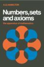 Numbers, Sets and Axioms : The Apparatus of Mathematics - Book