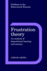 Frustration Theory : An Analysis of Dispositional Learning and Memory - Book