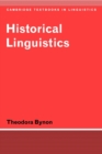 Historical Linguistics - Book