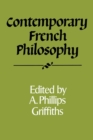 Contemporary French Philosophy - Book