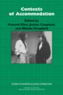 Contexts of Accommodation : Developments in Applied Sociolinguistics - Book