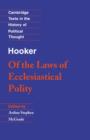 Hooker: Of the Laws of Ecclesiastical Polity - Book