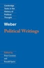 Weber: Political Writings - Book