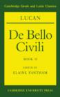Lucan: De bello civili Book II - Book