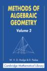Methods of Algebraic Geometry: Volume 2 - Book