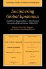 Deciphering Global Epidemics : Analytical Approaches to the Disease Records of World Cities, 1888-1912 - Book