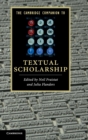 The Cambridge Companion to Textual Scholarship - Book