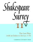 Shakespeare Survey With Index 1-10 - Book