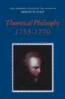 Theoretical Philosophy, 1755-1770 - Book