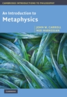 An Introduction to Metaphysics - Book
