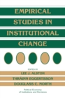 Empirical Studies in Institutional Change - Book