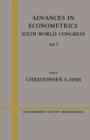 Advances in Econometrics: Volume 1 : Sixth World Congress - Book