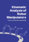 Kinematic Analysis of Robot Manipulators - Book