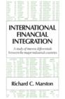 International Financial Integration : A Study of Interest Differentials between the Major Industrial Countries - Book