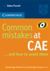 Common Mistakes at CAE...and How to Avoid Them - Book