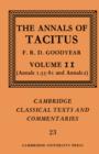 The Annals of Tacitus: Volume 2, Annals 1.55-81 and Annals 2 - Book