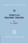 Topics in Ergodic Theory - Book