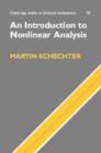 An Introduction to Nonlinear Analysis - Book