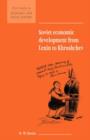 Soviet Economic Development from Lenin to Khrushchev - Book