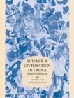 Science and Civilisation in China, Part 6, Medicine - Book