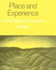 Place and Experience : A Philosophical Topography - Book