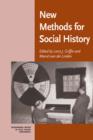 New Methods for Social History - Book