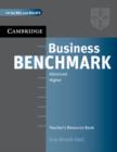 Business Benchmark Advanced Teacher's Resource Book - Book