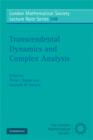 Transcendental Dynamics and Complex Analysis - Book
