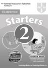 Cambridge Young Learners English Tests Starters 2 Answer Booklet : Examination Papers from the University of Cambridge ESOL Examinations - Book