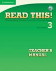 Read This! Level 3 Teacher's Manual with Audio CD : Fascinating Stories from the Content Areas - Book