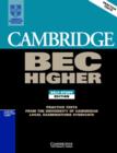 Cambridge BEC Higher 1 : Practice Tests from the University of Cambridge Local Examinations Syndicate - Book