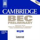 Cambridge BEC Preliminary Audio CD : Practice Tests from the University of Cambridge Local Examinations Syndicate - Book