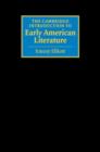 The Cambridge Introduction to Early American Literature - Book