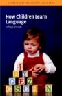 How Children Learn Language - Book