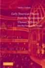 Early American Theatre from the Revolution to Thomas Jefferson : Into the Hands of the People - Book